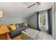 Cozy living room with gray sofa and coffee table at 3000 21St S Ave, St Petersburg, FL 33712