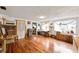 Large living room with hardwood floors and lots of natural light at 3000 21St S Ave, St Petersburg, FL 33712