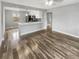 Modern kitchen with a breakfast bar and stainless steel appliances at 5466 9Th N Ave, St Petersburg, FL 33710