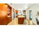 Modern kitchen with granite countertops and wood cabinets at 105 17Th Ne Ave, St Petersburg, FL 33704