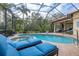 Stunning pool and spa with spacious screened enclosure at 6720 The Masters Ave, Lakewood Ranch, FL 34202