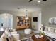 Bright living room featuring comfortable seating and stylish decor at 562 Vista Ridge Dr, Ruskin, FL 33570