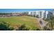 Large grassy area next to modern building at 4221 W Spruce St # 1407, Tampa, FL 33607