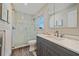 Updated bathroom with a large shower, modern vanity, and stylish fixtures at 3770 Torrey Pines Blvd, Sarasota, FL 34238