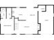 Main floor plan showing living room, kitchen, primary bedroom, and garage at 4000 Barbary Ln, North Port, FL 34287