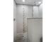 Walk-in shower with modern tile and glass enclosure at 13910 Fullerton Dr, Tampa, FL 33625