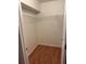 Large closet with wire shelving and wood floor at 4666 Laramie Cir, North Port, FL 34286