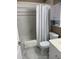 Clean bathroom with shower/tub combo, toilet and vanity at 3375 Osprey Ln, Port Charlotte, FL 33953