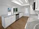 Bright kitchen with stainless steel appliances, granite counters, and a large island at 14315 Knoll Ridge Dr, Tampa, FL 33625