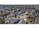 Bird's-eye view of a residential neighborhood at 15727 Cedar Elm Ter, Land O Lakes, FL 34638