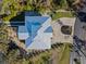 Bird's eye view of single-Gathering home with pool at 7092 Baypine Ln, Englewood, FL 34224
