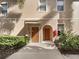 Front view of the building showing two entrances at 3473 Parkridge Cir # 17-101, Sarasota, FL 34243