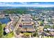 Aerial view of condo community near water at 6650 100Th N Way # 25C, St Petersburg, FL 33708