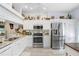 Modern kitchen with stainless steel appliances at 6650 100Th N Way # 25C, St Petersburg, FL 33708