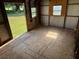Unfinished interior of a metal storage shed at 2205 Mcgee Rd, Plant City, FL 33565