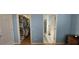 Spacious bedroom with a walk-in closet and access to a bathroom at 1835 Scarlett Ave, North Port, FL 34289