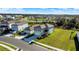Two-story home featuring a two-car garage, well-manicured lawn, and neutral exterior paint at 9189 Royal River Cir, Parrish, FL 34219