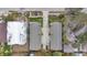 Overhead view of building and surrounding area at 2607 W Cleveland St # B, Tampa, FL 33609