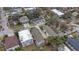 Wide aerial view of neighborhood and property at 2607 W Cleveland St # B, Tampa, FL 33609