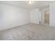 Bright and airy bedroom with neutral colored carpet at 5220 Lords Ave, Sarasota, FL 34231