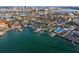 Waterfront property with private dock and surrounding homes at 8017 13Th S Ave, St Petersburg, FL 33707