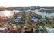 Aerial view showing home's location in a waterfront community at 8017 13Th S Ave, St Petersburg, FL 33707