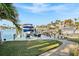 Private boat dock with seating at 8017 13Th S Ave, St Petersburg, FL 33707