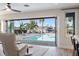 Open living space with stunning water views at 8017 13Th S Ave, St Petersburg, FL 33707