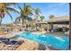 Relaxing pool area with outdoor kitchen at 8017 13Th S Ave, St Petersburg, FL 33707