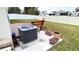 The home has a wooden deck and a spacious backyard at 39567 Dawson Chase Dr, Zephyrhills, FL 33540