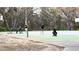 Community members enjoy the outdoor basketball court for friendly games at 39567 Dawson Chase Dr, Zephyrhills, FL 33540