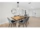 Modern dining room with stylish decor and plenty of space for entertaining at 105 12Th Sw St, Ruskin, FL 33570