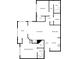 Floor plan showing the layout of the home including bedrooms, bathrooms and living spaces at 9481 Highland Oak Dr # 703, Tampa, FL 33647