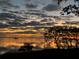 Scenic sunset reflecting off the tranquil bay, with dramatic clouds and distant islands at 1813 Mariner Dr # 152, Tarpon Springs, FL 34689