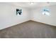 Bright, simple bedroom featuring fresh paint and new carpet, offering a comfortable and inviting space at 4508 Golfwood Blvd, Tampa, FL 33634
