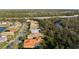 Bird's eye view of homes in a scenic neighborhood, with beautiful landscaping and proximity to a serene river at 6977 74Th Street E Cir, Bradenton, FL 34203