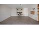 The living room features a cozy fireplace with a brick surround at 10111 Yacht Club Dr, Treasure Island, FL 33706