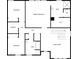 Second-floor floorplan showing the arrangement of bedrooms, bathrooms, and the Gathering room at 6525 Dutton Dr, Wesley Chapel, FL 33545