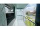 Patio view of the surrounding community and landscape at 2850 Somerset Park Dr # 201, Tampa, FL 33613