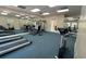 View of the gym with mirrors, treadmills and stationary bikes for a full body workout at 2856 Somerset Park Dr # 102, Tampa, FL 33613
