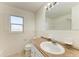 Bathroom featuring neutral colors with a shower/tub combo and a large mirror and sink at 408 43Rd Street W Blvd, Palmetto, FL 34221