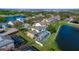 Aerial view of house with private pool, showcasing outdoor living space at 221 111 E St, Bradenton, FL 34212