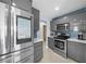 Sleek kitchen featuring stainless steel appliances at 221 111 E St, Bradenton, FL 34212