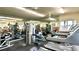 Fitness center with various exercise equipment and mirrors at 10215 Regal Dr # 19, Largo, FL 33774