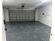 Garage with epoxy coated floor and automatic garage door opener at 3619 Marco Dr, Tampa, FL 33614