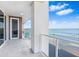 Spacious balcony overlooking the water at 920 N Osceola Ave # 604, Clearwater, FL 33755