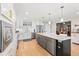 Gourmet kitchen with stainless steel appliances and white cabinetry at 920 N Osceola Ave # 604, Clearwater, FL 33755