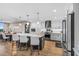 Modern kitchen with stainless steel appliances and an island at 920 N Osceola Ave # 604, Clearwater, FL 33755