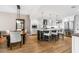 Modern kitchen with stainless steel appliances and island at 920 N Osceola Ave # 604, Clearwater, FL 33755