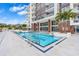 Resort-style pool with a modern design at 920 N Osceola Ave # 604, Clearwater, FL 33755